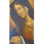 Our Lady, oil on metal, 18th–19th century