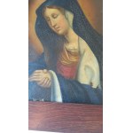 Our Lady, oil on metal, 18th–19th century