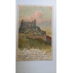 Złocieniec Falkenburg, lithograph, before 1899