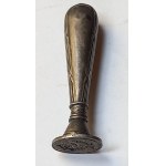 Silver seal stamp, second half of the 19th century