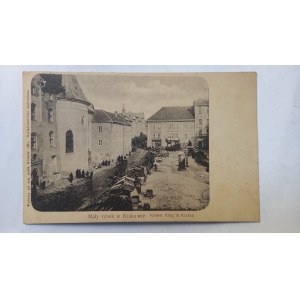 Kraków, Small Market Square, 1901