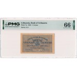 Lithuania - Lietuva - 1 Centas 1922 * P7a * Serija O.