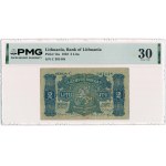 Lithuania - Lietuva - 2 Litu 1922 * P14a * Serija Č.
