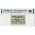 Lithuania (Memel) Klaipeda / Klaipėda - 2 Mark 1922 * P3a * watermark 59.