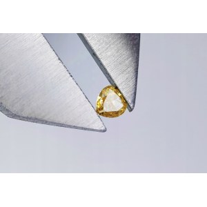 Diament brylant naturalny 0.13 ct Certyfikat