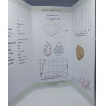Diament brylant naturalny 0.13 ct Certyfikat