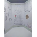 Natural diamond 0.20 ct P1 Certificate