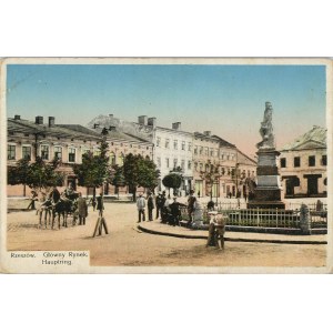 Rzeszów - Main Market Square, 1915.