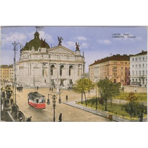 Lviv - Theater, 1916.