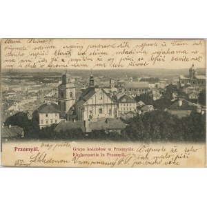 Przemyśl - A group of churches, 1904.