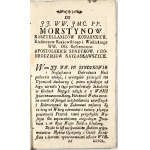 Józef Męciński – Predigt anlässlich der feierlichen Beisetzung der Gebeine … Krakau 1780, gedruckt vom Seminar der Bischofsakademie.