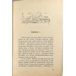 Lisiewicz, Mieczysław – Une piste au bord du lac. Un conte de Naroc. Illustrations de Zbigniew Pronaszko. Cracovie [1938], Księgarnia Powszechna.