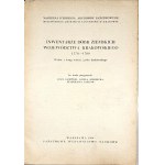 Inventories of Landholdings in the Kraków Province, 1576–1700. Warsaw, 1956, PWN.