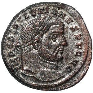 Roman Coins, Diocletianus, Follis n.d., Ticinum (Pavia)