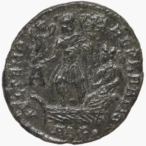 Roman Coins, Constantius II, Follis n.d., Aquileia