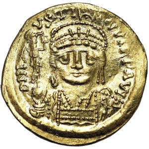 Roman Coins, Justinian II, Solidus n.d., Constantinople