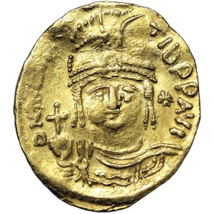 Roman Coins, Mauricius Tiberius, Solidus n.d., Constantinople