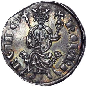 Crusader States, Cyprus, Heinrich II, Groschen n.d., Cyprus