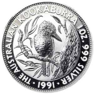 Australia, Elizabeth II, 5 Dollars 1991