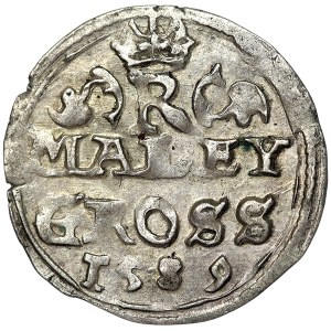 Rakúsko, Rudolf II, Maley Groschen 1589, Kuttenberg