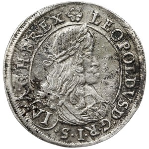 Austria, Leopold I, 6 Kreuzer 1674, Graz