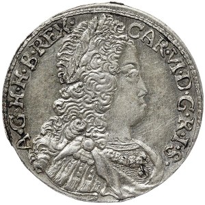 Rakúsko, Karol VI, 3 Kreuzer 1731, Hall
