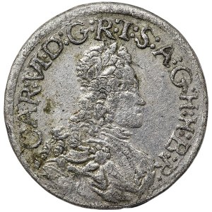 Austria, Charles VI, 1 Kreuzer 1713, Hall