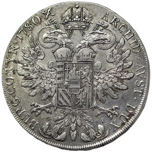 Austria, Maria Theresia, Taler 1780, Vienna