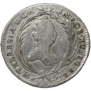 Austria, Maria Theresia, 20 Kreuzer 1761, NB Baia Mare (Nagybanya)