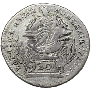 Austria, Maria Theresia, 20 Kreuzer 1761, NB Baia Mare (Nagybanya)