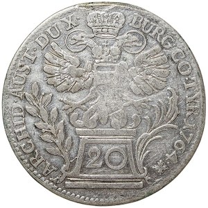Austria, Maria Theresia, 20 Kreuzer 1764, Vienna