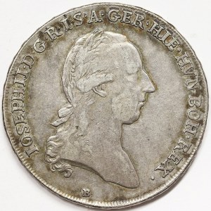 Rakúsko, Joseph II, Kronentaler 1784, B Kremnitz