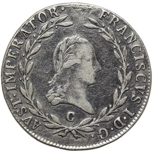 Rakúsko, František I., 20 Kreuzer 1808, C Praha