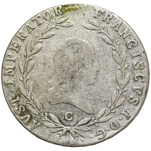 Rakúsko, František I., 20 Kreuzer 1808, C Praha