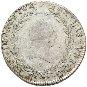 Rakúsko, Francis I, 20 Kreuzer 1808, E Karlsburg (Transylvánia)