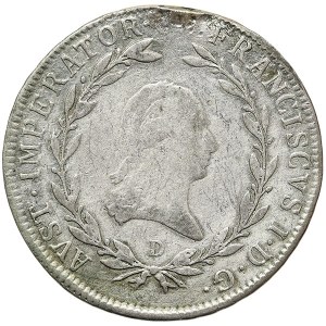 Austria, Francis I, 20 Kreuzer 1809, D Salzburg