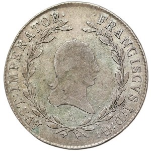 Austria, Francis I, 20 Kreuzer 1814, A Vienna