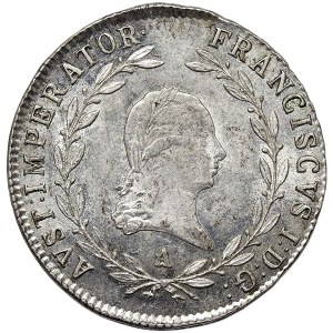 Austria, Francis I, 20 Kreuzer 1815, A Vienna