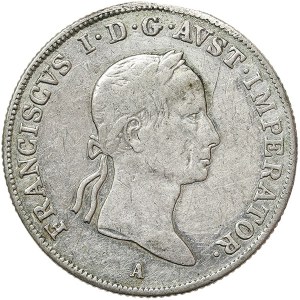 Austria, Francis I, 20 Kreuzer 1833, A Vienna