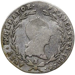 Austria, Francis I, 5 Kreuzer 1818, B Kremnitz