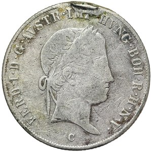 Austria, Ferdinand I, 20 Kreuzer 1839, C Prague