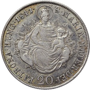 Austria, Ferdinand I, 20 Kreuzer 1841, B Kremnitz