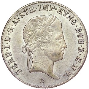 Austria, Ferdinand I, 20 Kreuzer 1841, C Prague