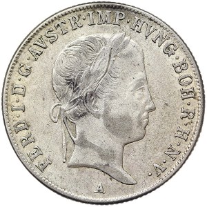 Austria, Ferdinand I, 20 Kreuzer 1842, A Vienna
