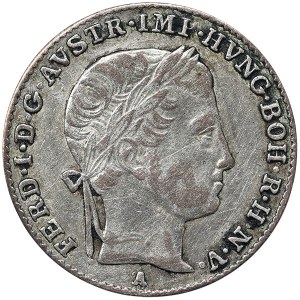 Austria, Ferdinand I, 3 Kreuzer 1842, A Vienna