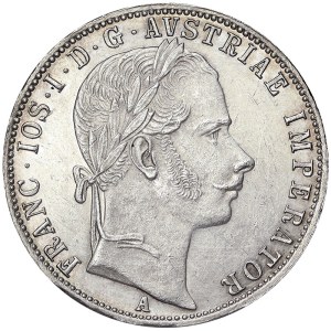 Austria, Franz Joseph I, 1 Gulden 1861, A Vienna
