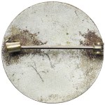 Austria, Franz Joseph I, Anti-Italian Propaganda Pin Kappenabzeichen WWI 1915