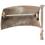 Austria, Franz Joseph I, Anti-Italian Propaganda Pin Kappenabzeichen WWI n.d. (1915)