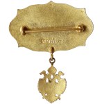 Austria, Franz Joseph I, Anti-Italian Propaganda Pin Kappenabzeichen WWI n.d.