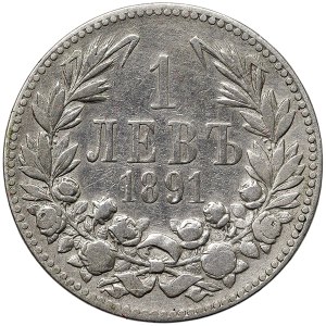 Bulgaria, Ferdinand I, 1 Lev 1891